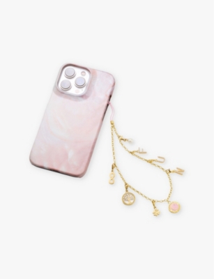 THOMAS SABO: Infinity 18ct yellow gold-plated 925 sterling-silver charm