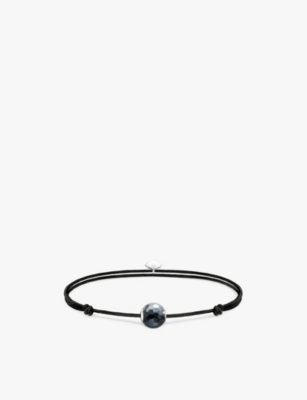 THOMAS SABO: Karma Secret 925 sterling-silver and haematite beaded bracelet