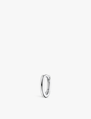 Thomas Sabo Womens 925 Sterling Silver Minimal Sterling-silver Hoop Earrings In 925 Sterling Silver