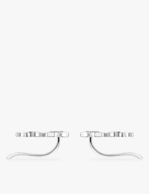 THOMAS SABO: Stars 925 sterling-silver and zirconia ear climbers