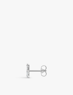 Thomas Sabo Womens  Butterfly 925 Sterling-silver And Zirconia Single Stud Earring In 925 Silver & Cz