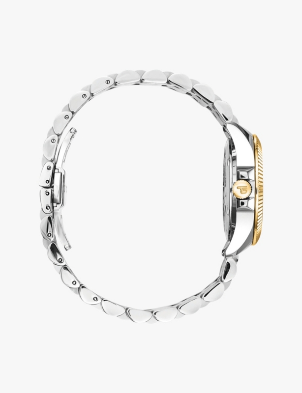 WA0370-291-203 Two-Tone yellow-gold and silver-tone stainless-steel quartz watch