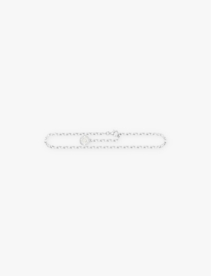 Thomas Sabo Womens 925 Sterling Silver Charmista Sterling-silver And Enamel Charm Anklet In 925 Sterling Silver