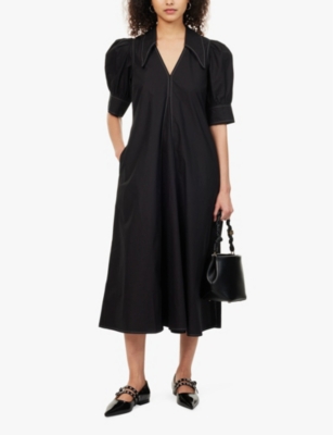 Ganni dress selfridges hotsell