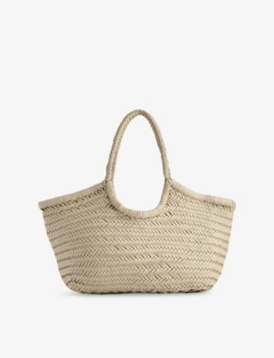 DRAGON DIFFUSION: Nantucket leather tote bag