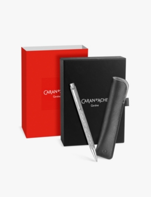 CARAN DACHE: Ecridor Heritage palladium-plated brass ballpoint pen
