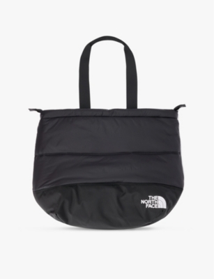 THE NORTH FACE: Nuptse embroidered branding shell tote bag