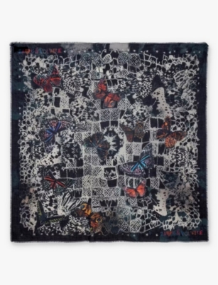 Zadig & Voltaire Kerry Printed Modal Scarf In Ink