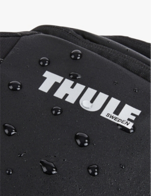 Thule Womens Black Chasm Branded-print Recycled-polyester Backpack In Black