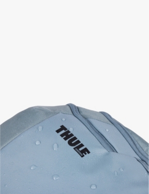 Thule Womens Pond Gray Chasm Branded-print Recycled-polyester Backpack In Pond Gray