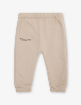 PANGAIA: Printed Straight-Leg Cotton-Jersey Jogging Bottoms 0-24 Months