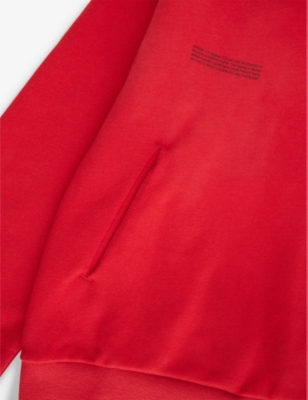 PANGAIA: Kids' 365 logo-print cotton hoody 3-12 years