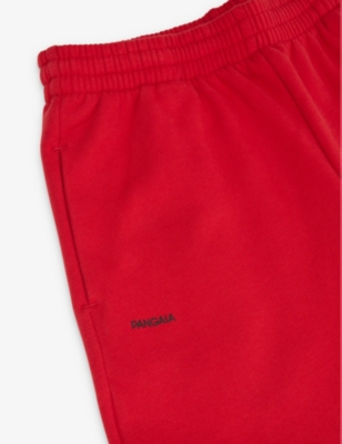 PANGAIA: 365 logo-print cotton jogging bottoms 3-12 years