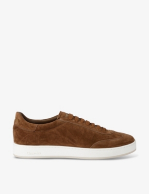 CHURCH'S: Largs suede low-top trainers