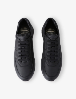 CHURCH'S: Livingston Leather Low-Top Trainers