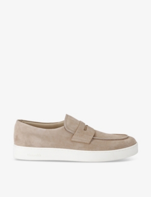 CHURCH'S: Nailsea slip-on suede loafers