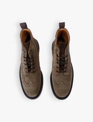 Church Mens Taupe Mcfarlane Lw Suede Boots In Taupe