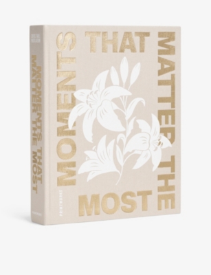 PRINT WORKS: Moments That Matter Most photo album book 33cm x 27cm