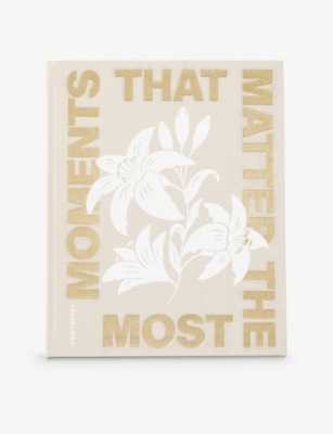 PRINT WORKS: Moments That Matter Most photo album book 33cm x 27cm