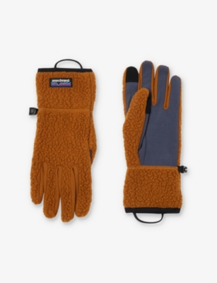 PATAGONIA: Retro Pile brand-patch recycled-polyester gloves