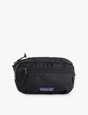 Shop Patagonia Mens Ultralight Hole Mini Hip Recycled-nylon Cross-body Bag Black