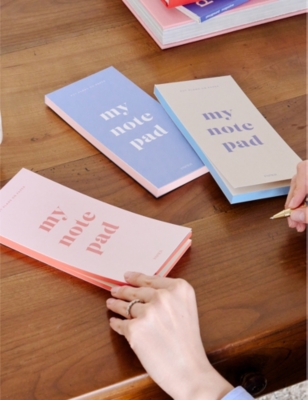 Joy list notepads set of three