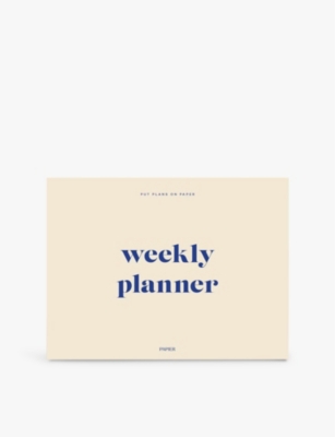 PAPIER: Joy weekly paper desk planner 24cm x 18cm