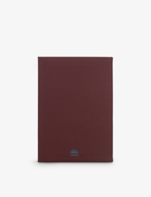 PAPIER: Plot Twist premium leather lined notebook