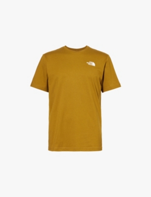 THE NORTH FACE: Redbox brand-print cotton-jersey T-shirt