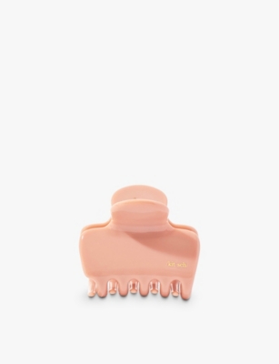 Kitsch Rosewood Puffy Recycled-plastic Claw Clip In Rosewood