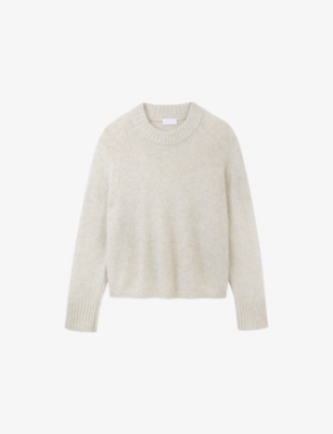 THE WHITE COMPANY: Relaxed-Fit Round-Neck Knitted Jumper