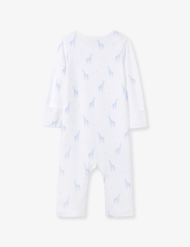 Giraffe-Print Cotton Romper 0-24 Months
