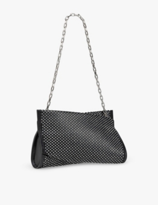 CHRISTIAN LOUBOUTIN: Loubitwist leather shoulder bag