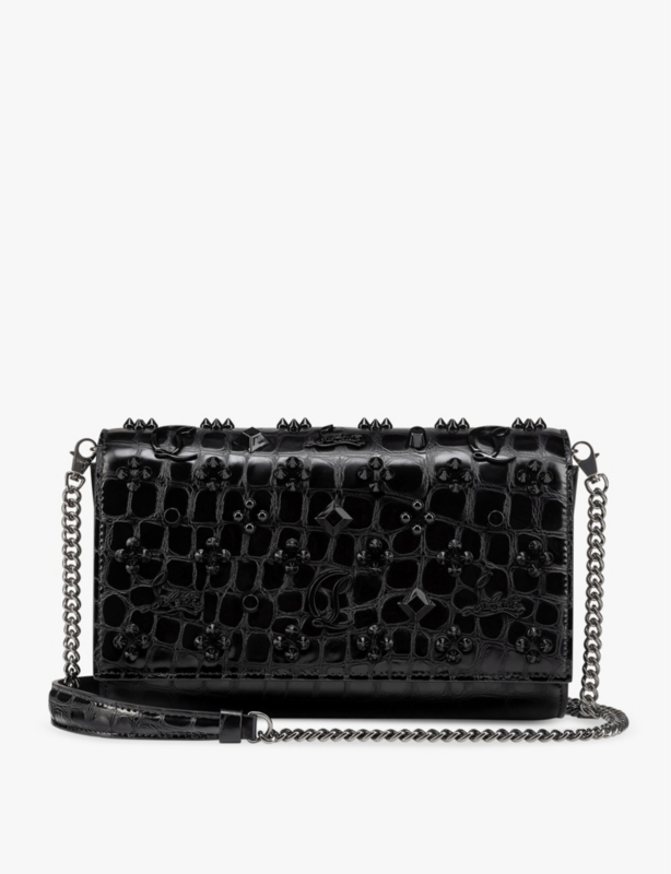 Paloma leather clutch bag
