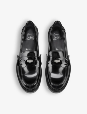 Penny Lug leather loafers
