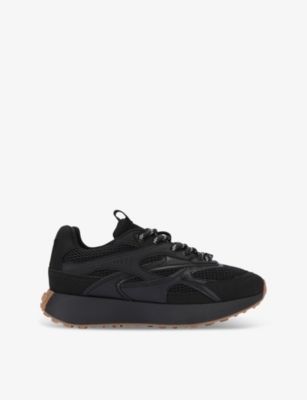 Kg Kurt Geiger Womens Lavish Branded Mesh Low-top Trainers Blac In Black