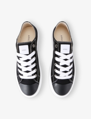 ARNE: Homerun Canvas Low-Top Trainers
