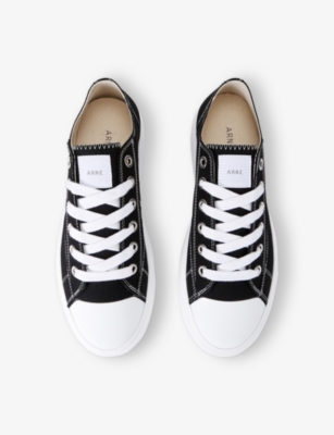 ARNE: Homerun Canvas Low-Top Trainers