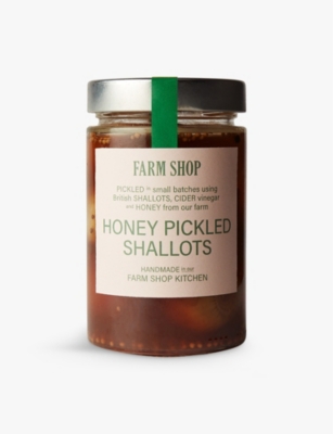 FARM SHOP - Honey pickled shallots 370g | Selfridges.com