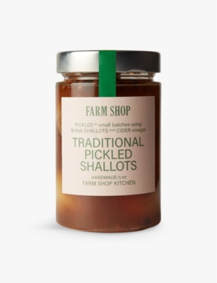 FARM SHOP: Traditional pickled shallots 370g