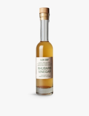 FARM SHOP - Foraged rhubarb vinegar 200ml | Selfridges.com