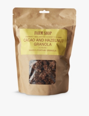 FARM SHOP - Cacao and Hazelnut granola 450g | Selfridges.com