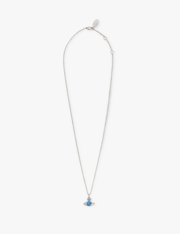 Ismene brass necklace
