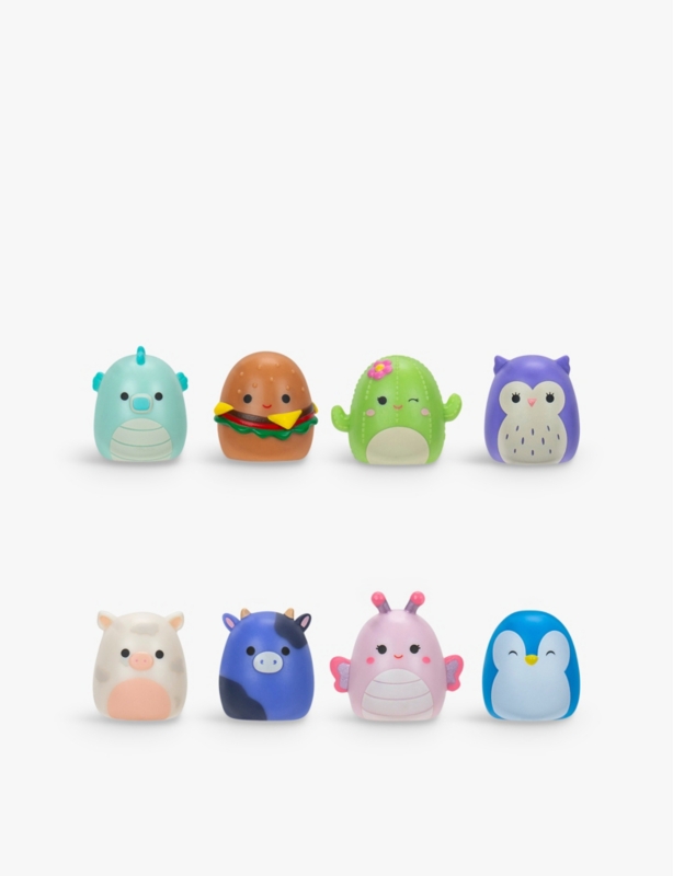 Squish-a-longs Mini-Squish toy figure pack of eight assortment