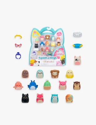 SQUISHMALLOWS: Squish-a-longs Series 1 pack of 14 toy figures 2.5cm