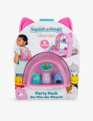 SQUISHMALLOWS: Squish-a-longs Mini-Squish On-the-Go playset