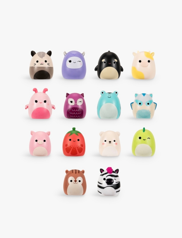 Squish-a-longs Mini-Squish toy figure assortment pack of 14