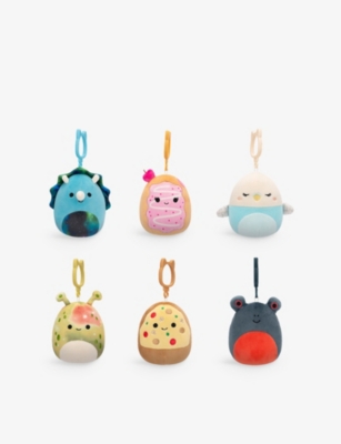 SQUISHMALLOWS: Clip-on soft toy assortment 9cm
