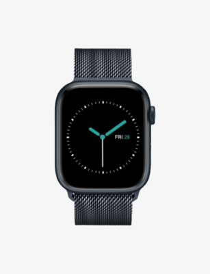 MINTAPPLE Apple Watch Space Midnight Milanese Loop Strap 42mm 44mm 45mm 49mm Selfridges