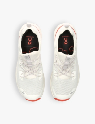 ON: Kids' Cloud Leap mesh low-top trainers